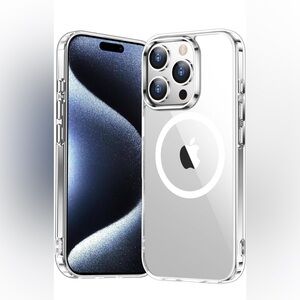 Temdan for iPhone‎ 15 Pro Max Case Clear